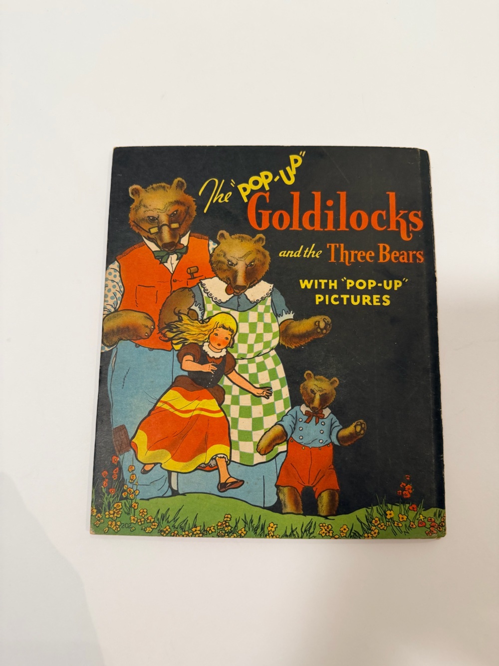 Vintage 1934 Goldilocks and the Three Bears Pop-Up Book – Blue Ribbon Press